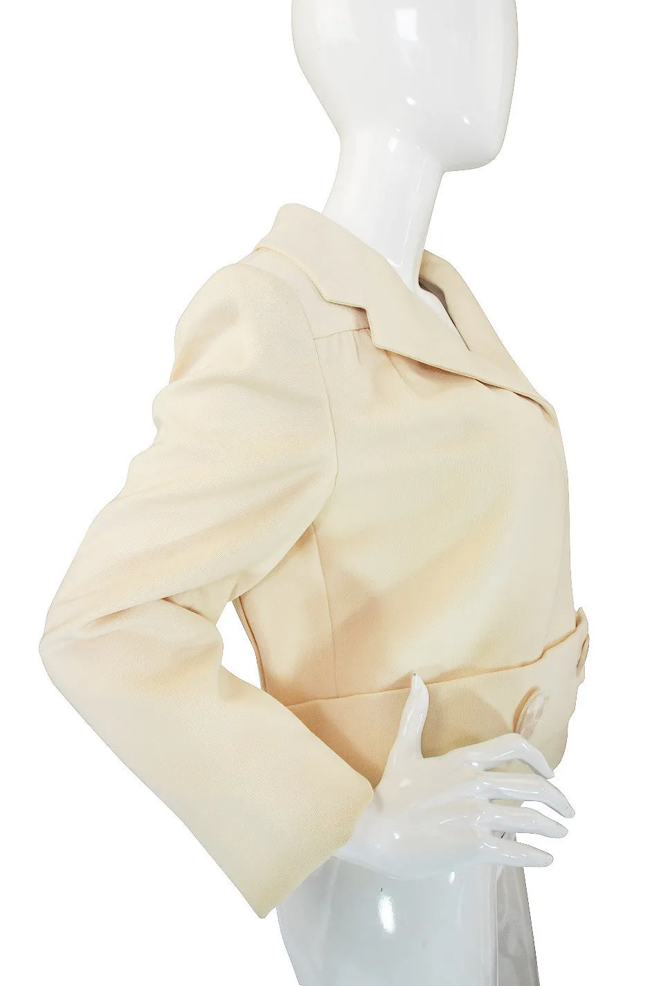 1960s Pauline Trigere Box Pleat Jacket