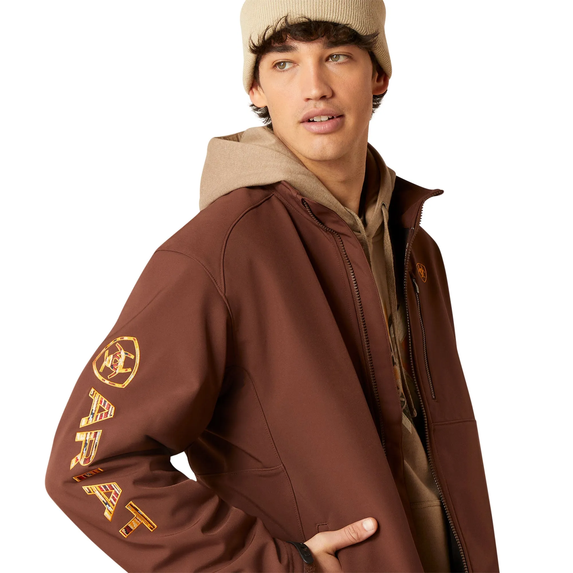 Ariat Men's Logo 2.0 Chimayo Shaved Chocolate Jacket 10046022