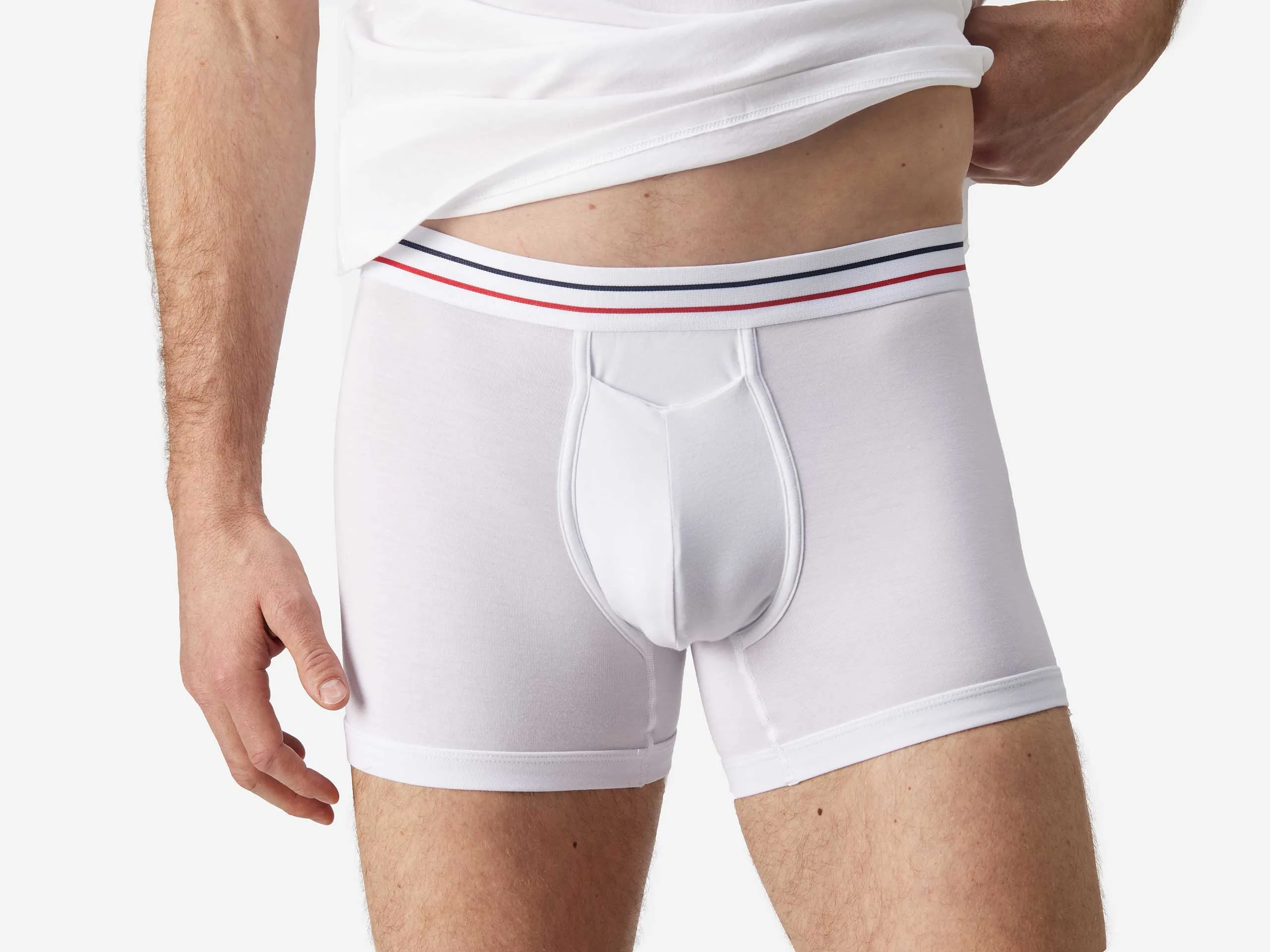 Boxer Brief ~ All-American White