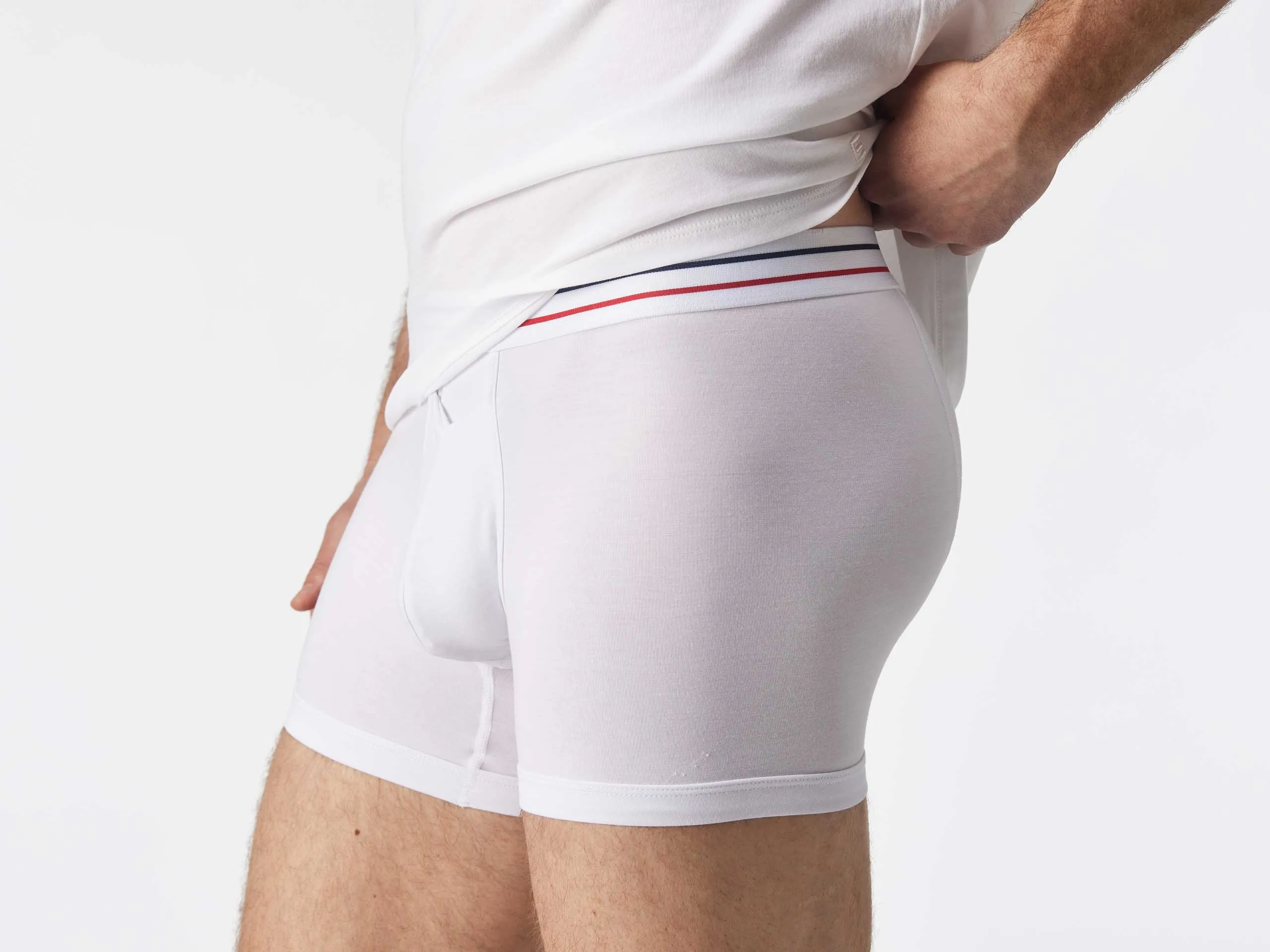 Boxer Brief ~ All-American White