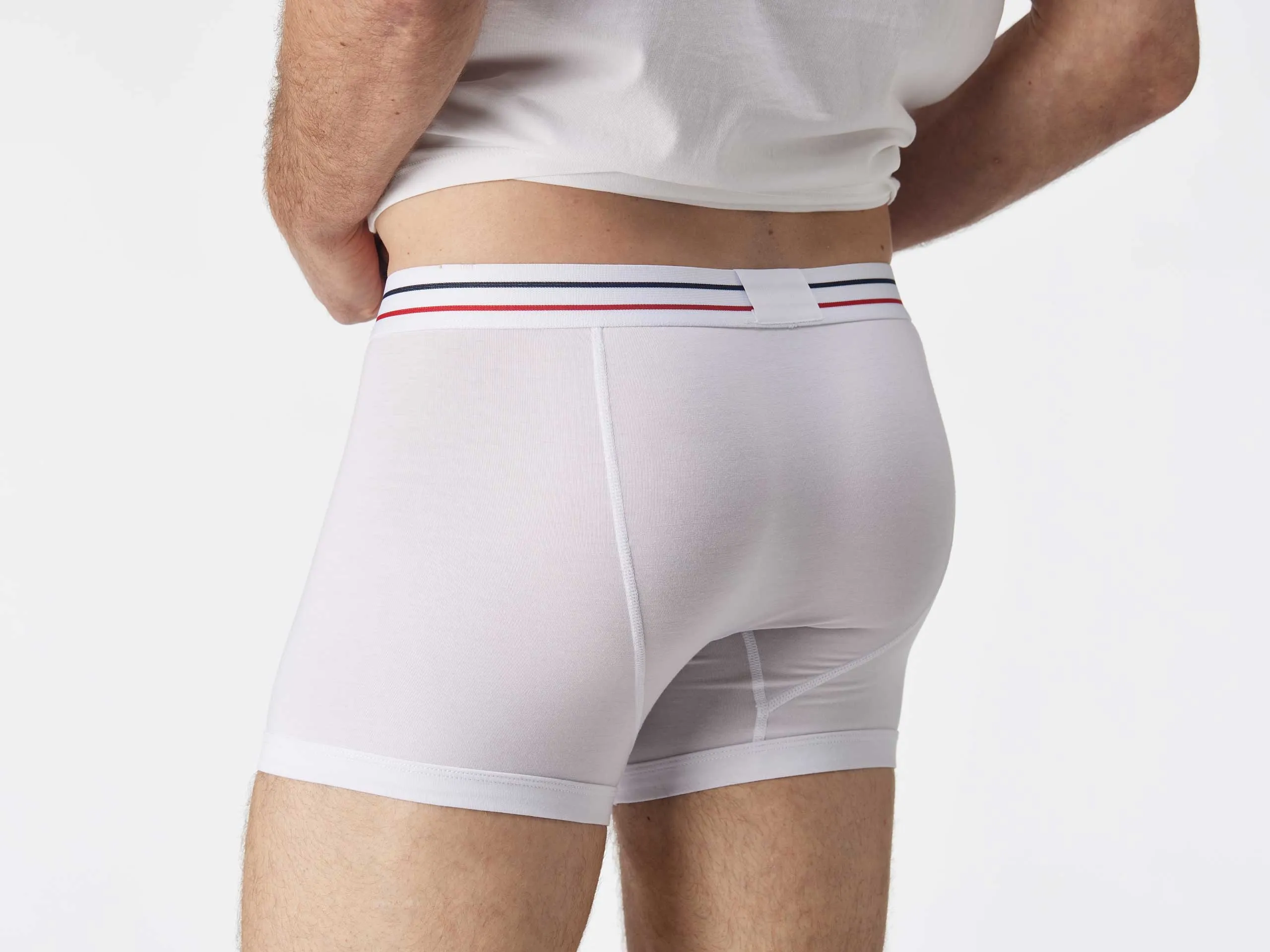 Boxer Brief ~ All-American White