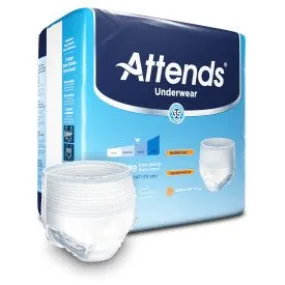 CA/56 - Attends Adult Pull-On Extra Absorbency Protective Underwear X-Large 58" - 68"