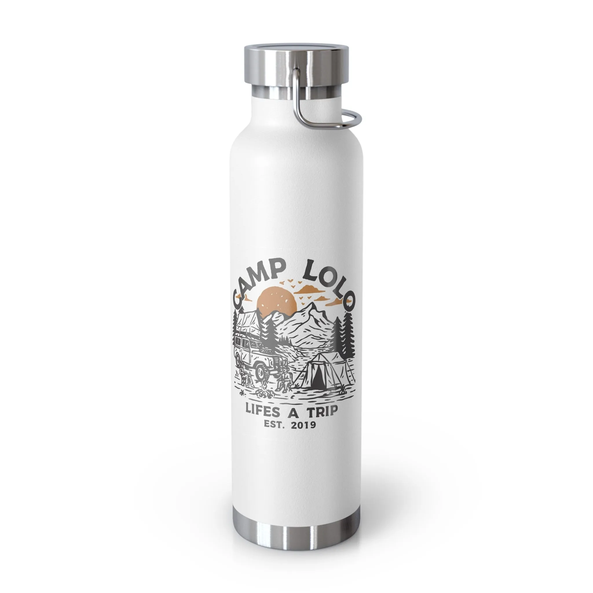 Cheers to the Weekend Copper Vacuum Insulated Bottle, 22oz