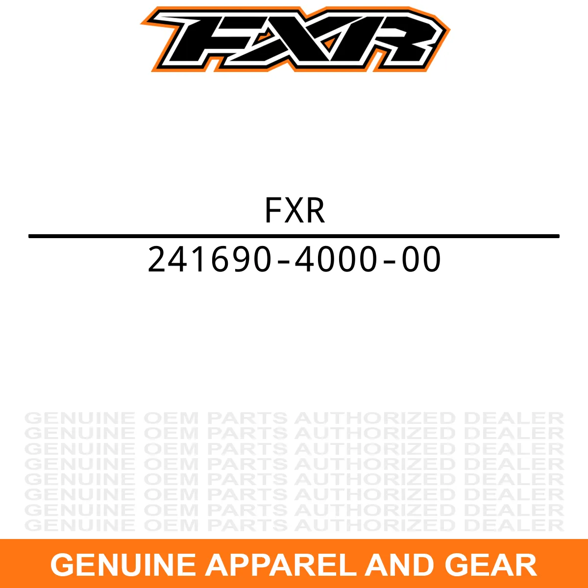 FXR 241690-4000-00 Poncho 24-Blue