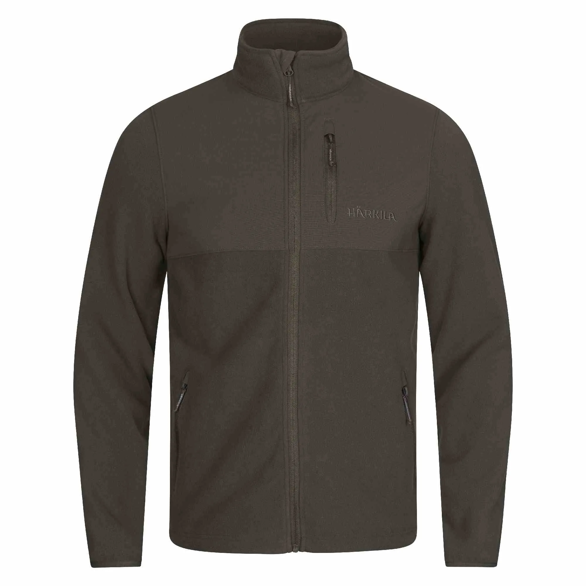Harkila Fjell Mens Fleece Jacket - Shadow Brown