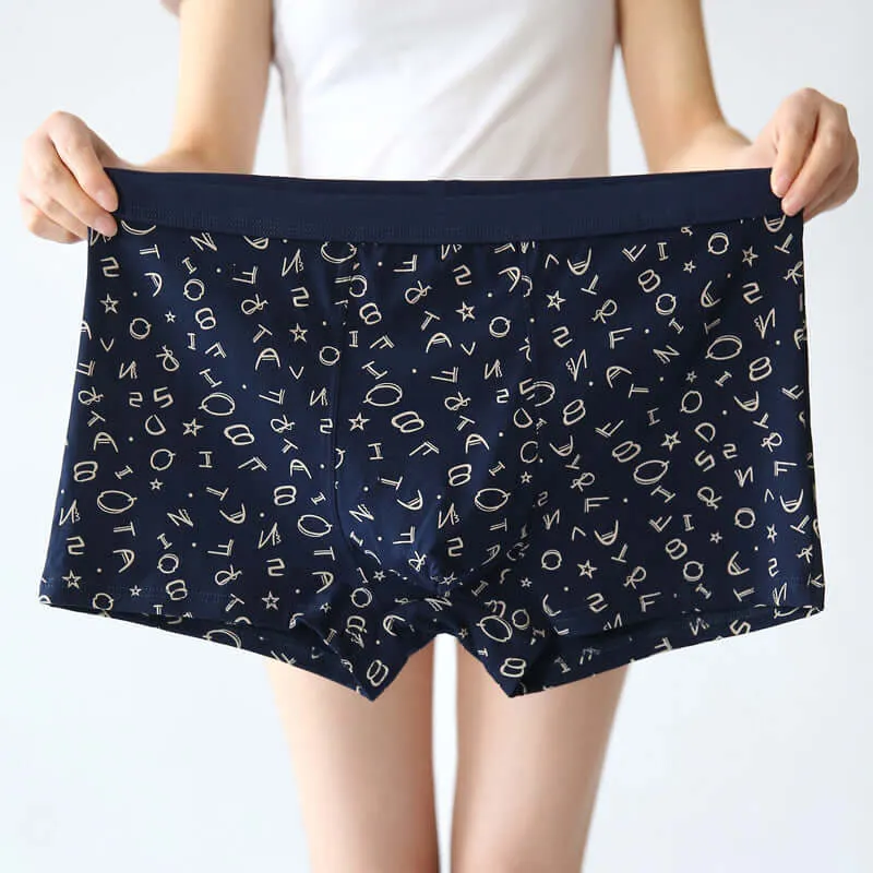 Men's large size underwear fat pants men's underwear cotton large size underwear male men's large size cotton underwear