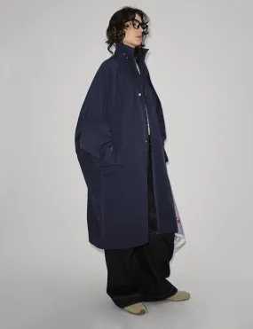 Navy Oversized Parka Jacket-PREORDER