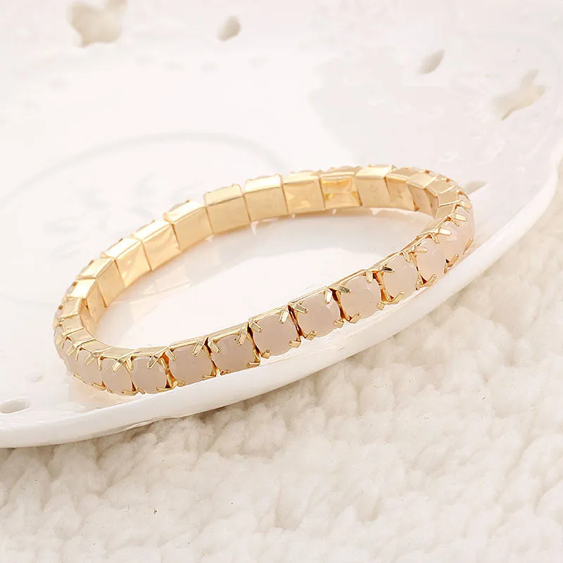 New Women's Casual fashion Wristwatch Luxury rhinestone Bracelets strap Quartz watches Ladies Bracelet Watch Sets dress Watches