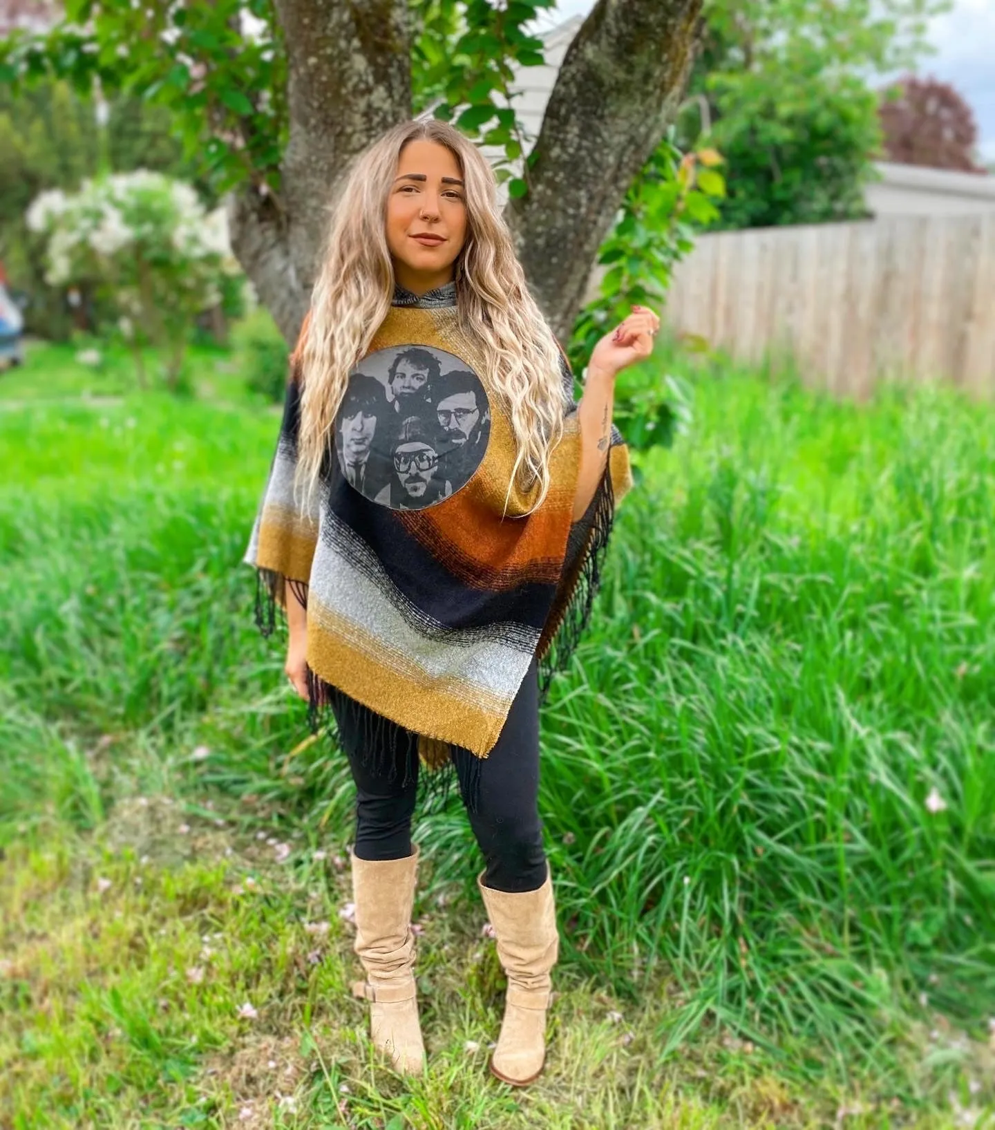 Phish Southwest Fringe Hooded Poncho