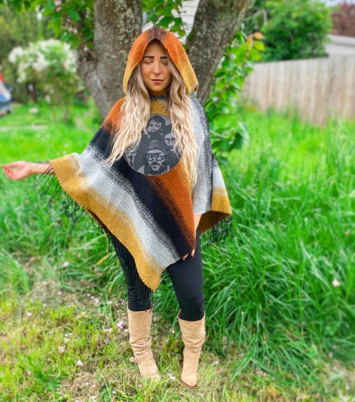 Phish Southwest Fringe Hooded Poncho