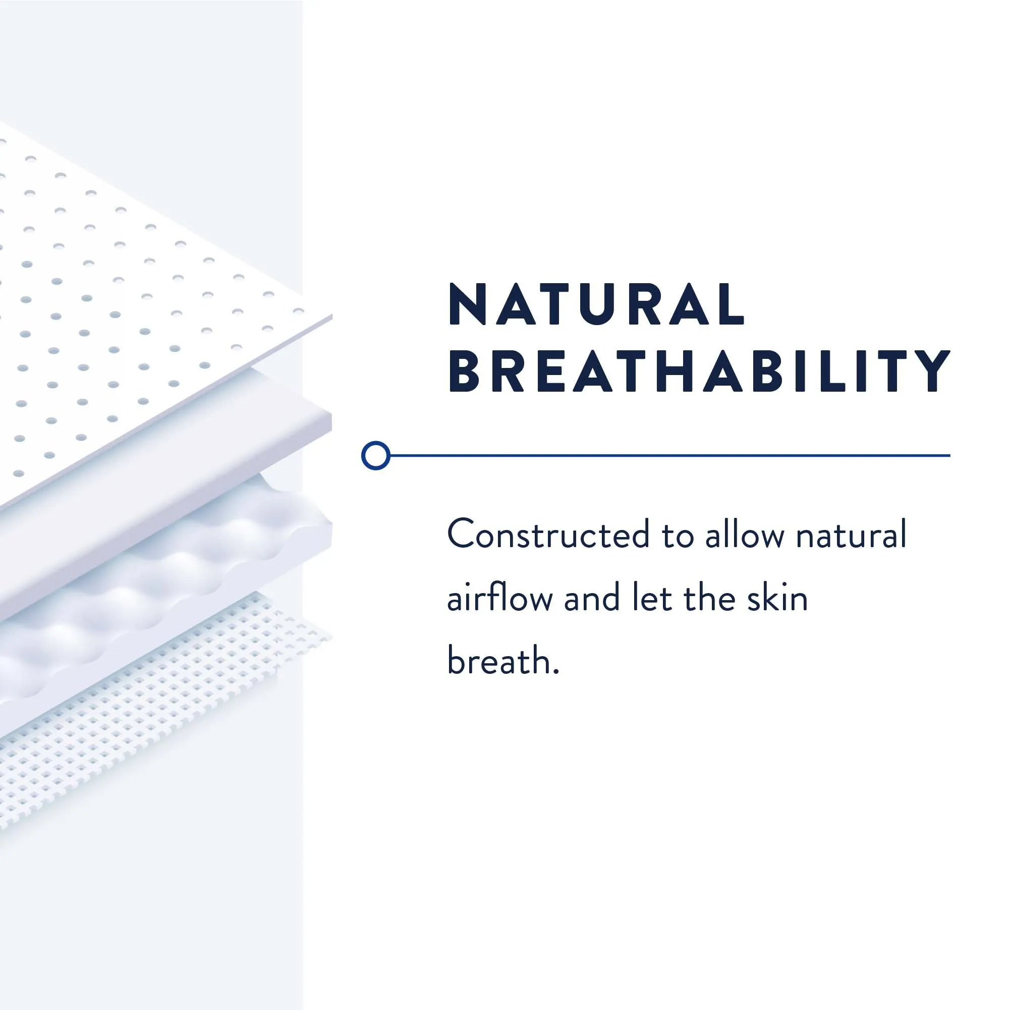 Prevail® Daily Pant Liners Moderate Absorbency Incontinence Liner, 28-Inch Length