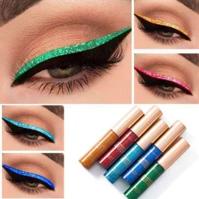Shiny™ Color Glitter Liquid Eyeliner 10 pcs. Set