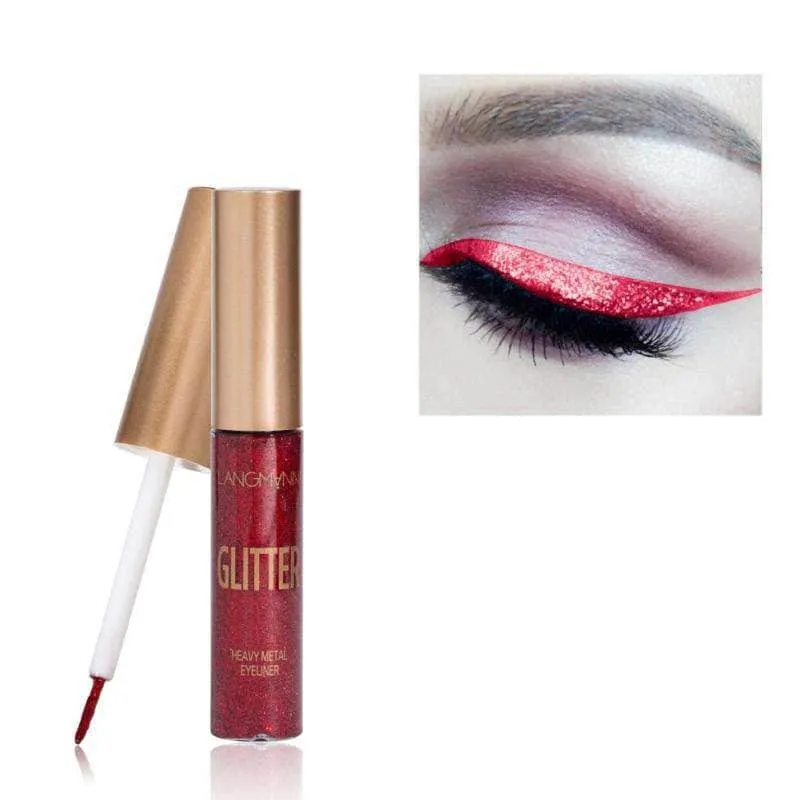 Shiny™ Color Glitter Liquid Eyeliner 10 pcs. Set