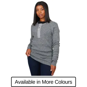 Stanfield's Long Underwear Wool Top Henley Womens🍁