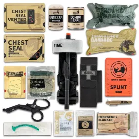 Tactical Outdoor First Aid Survival Kit