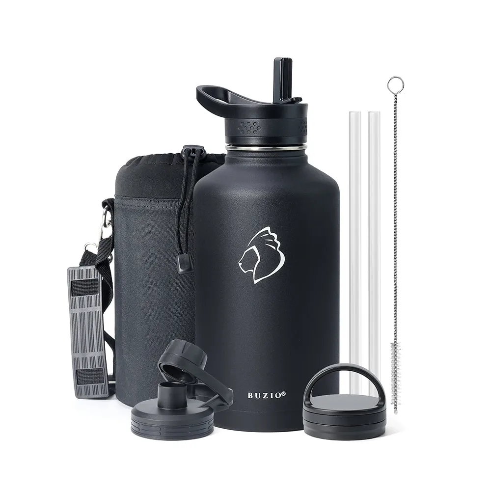 Trio Series Insulated Water Bottle with 3 Lids | 32oz - 64oz