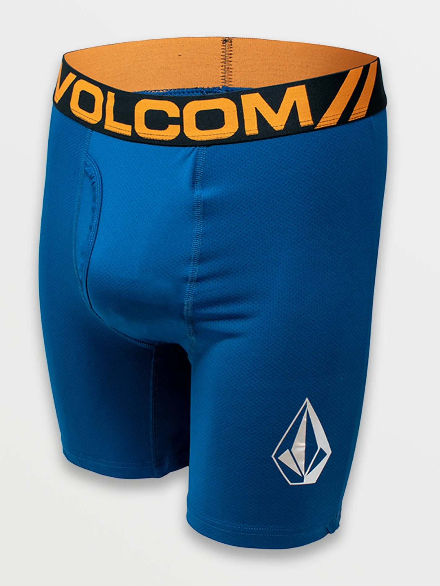 Volcom 2pk Mesh Boxer Brief - Blue Solid   Flash Print