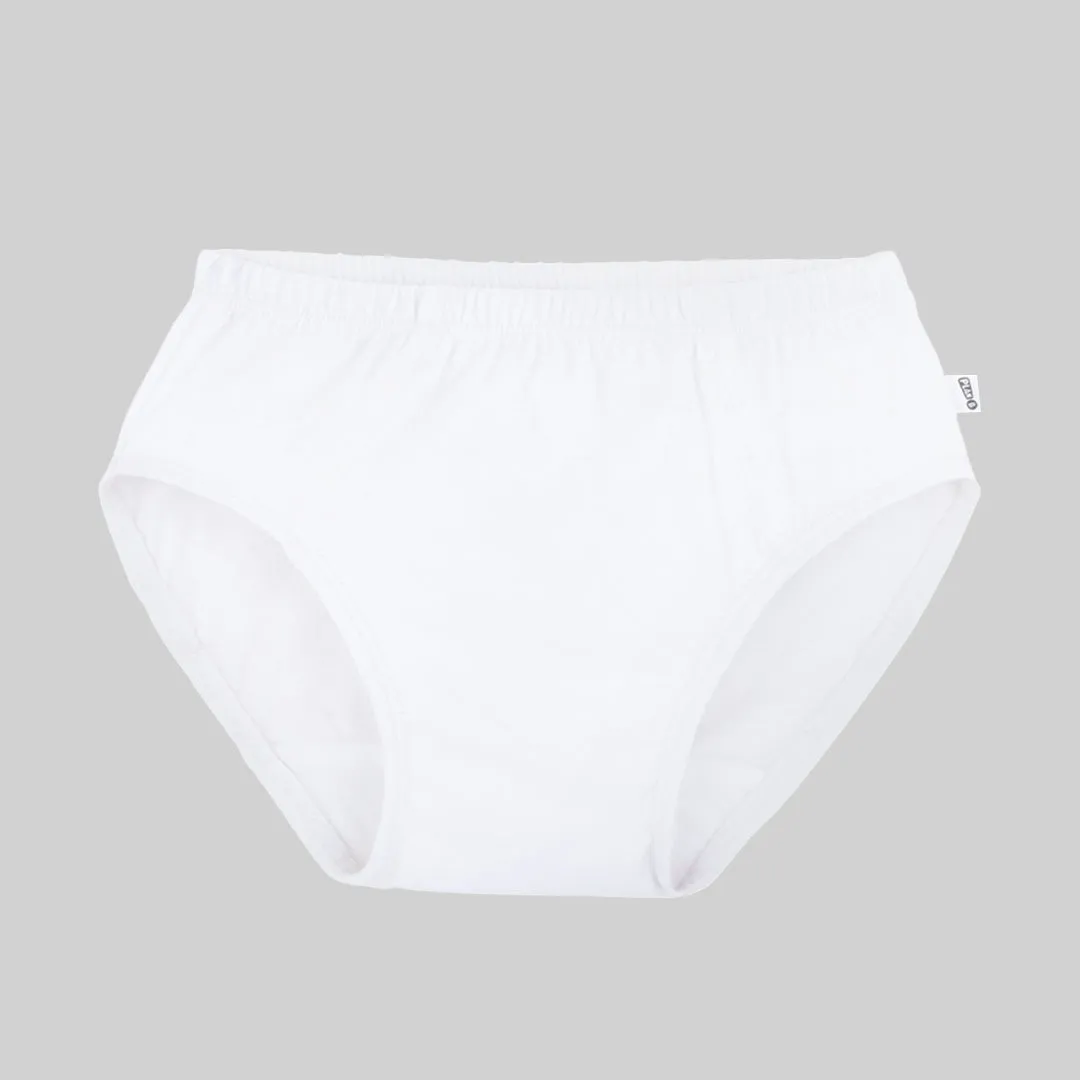White Underwear & Vest Set